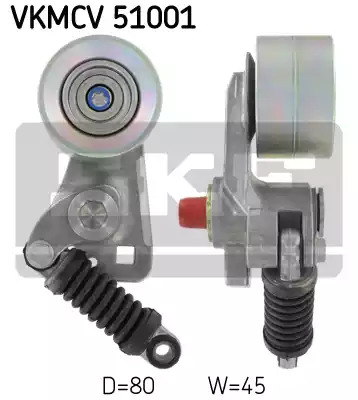 Ролик SKF VKMCV 51001